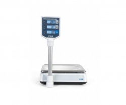Waga kalkulacyjna CAS PR2N-15CP LCD biała obudowa