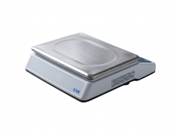 Waga kontrolna CAS PR2N-15 CD LCD (w/RS232/USB), biała obudowa
