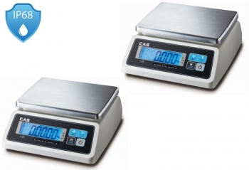 Wagi wodoodporne proste CAS SW-II CW LCD (IP-68)