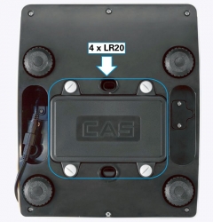 Waga wodoodporna CAS SW-II 15W LCD (IP68)