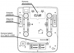 Waga kalkulacyjna CAS PR2N-15CP LCD biała obudowa