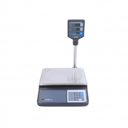 Waga kalkulacyjna CAS PR2N-15CP LCD (w/RS232/USB), czarna obudowa