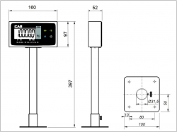 Zestaw: PDS-S 15 3300HSi PS/2