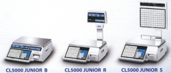 Wagi drukujące etykiety CAS CL5000 JUNIOR (ARCHIWUM)