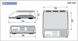 Wagi liczące CAS EC-II