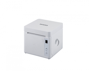 Termiczna drukarka paragonowa SAM4S GCUBE-102D Ethernet+Serial+USB, Biała obudowa, Inner Kitchen bell