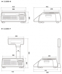 Wagi drukujące etykiety CL5200 Junior (ARCHIWUM)