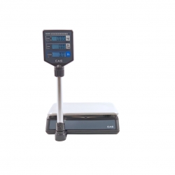 Waga kalkulacyjna CAS PR2N-15CP LCD (w/RS232/USB), czarna obudowa