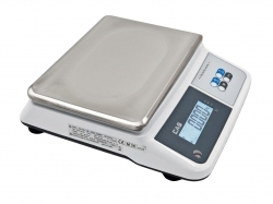 Waga kontrolna CAS PR2N-15 CD LCD (w/RS232/USB), biała obudowa